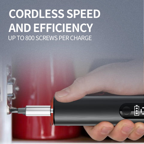 Cordless Magnetic Screwdriver Kit With Wireless Charging And Precision Bits For Electronics Phone And Watch Repair DIY Home Projects A Multi Functional Mini Tool For Tech Pros And DIYers in use