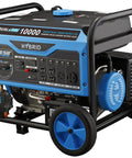 Dual Fuel Portable Generator With Switch And Go Tech And Electric Start, 10,000W Peak, 8,000W Rated Gas, 9,000W Peak, 7,000W LPG