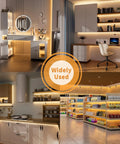 20 Foot COB LED Strip Light Warm White 3000K With 3087 LEDs High Lumen CRI 90 Plus lighting in various room settings