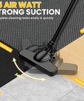 Straight Up Powerhouse Lightweight Cordless Handheld Vacuum Delivering Beast Grade Suction And Smooth Glide Action on tile and carpet.