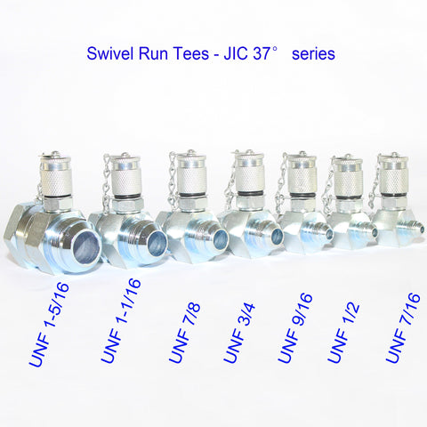 Pro Grade Hydraulic Pressure Test Kit With Digital Gauges And 5 Ft Test Hoses Includes 12 Test Couplings JIC Run Tees ORFS Run Tees BSPP Run Tees 10000 PSI Max For Excavators And Heavy Construction Machinery