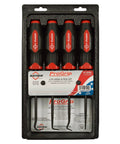 Packaging of ProGrip 4-Piece Hook And Pick Set With Black Oxide Finish, handles visible, for auto, motorcycle, DIY use.