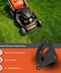 Steering Sector Pinion Gear With Bushings Replacement For D100 D105 D110 D120 D125 Tractors shown with lawn mower application