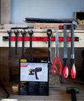 Magnetic Tool Strip Set 18 Inch Heavy Duty Tool Bar Garage Organizer Rack 6 Pack Large Magnet Bars for Neat Tool Storage and Quick Access