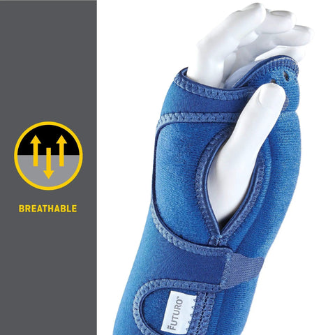 Night Wrist Sleep Support With Adjustable Fit For Injured Wrists, Delivers Moderate Stabilization And Carpal Tunnel Relief