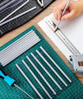 48 Pack Silver Welding Pencils For Metal And Woodworking Durable Wooden Marking Pencils With Strong Lead Safe Construction Tool For Builders Trades Pros Teachers Students Shop Or Office.