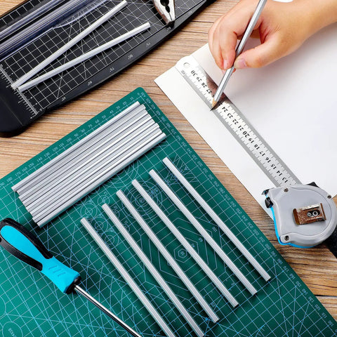 48 Pack Silver Welding Pencils For Metal And Woodworking Durable Wooden Marking Pencils With Strong Lead Safe Construction Tool For Builders Trades Pros Teachers Students Shop Or Office.