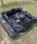 Remote Controlled Lawn Mower For Slopes And Rough Terrain, Heavy Duty Tracked Grass Cutter For Farms, Yards, Orchards And Hillsides