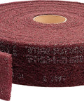 Conformable Aluminum Oxide Clean And Finish Roll Set 4 In By 30 Ft Red VFine Grit for sanding and surface prep in woodworking