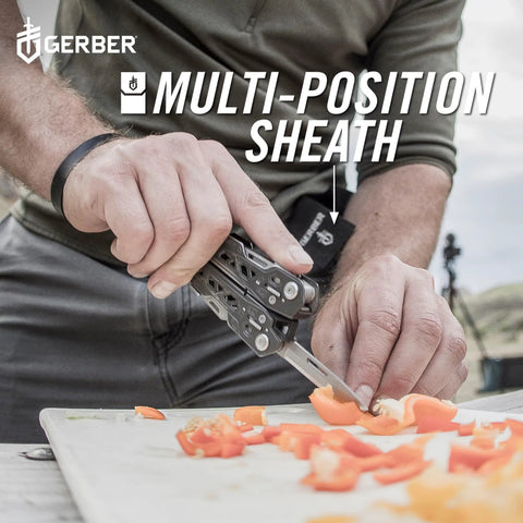 Person using Truss 17 In 1 EDC Pliers Multi Tool With Needle Nose Pliers Knife Bottle Opener Can Opener Wire Cutters Saw