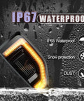 Led Dope Amber LED Fender Side Marker Lights Kit For Ford Maverick 2022 2023 2024 2025 with IP67 waterproof feature