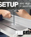 Universal Bandsaw Fence That Fits Any Table Up To 18-Inch, All-In-One Dual Function 2 In 1 Band Saw And Drill Press Fence Combo