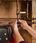 Two Ounce Epoxy Putty Stick That Delivers A Fast Hardcore Waterproof Bond For Cars Boats Plumbing And Home Repairs Cures Dark Gray Heat Resistant Up To 350 Fahrenheit Holds Four Tons Chemical And Fuel Resistant used on copper pipes in a plumbing repair