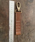 Vintage Tan Leather Golf Tee Holder For 5 Tees With Snap Hook Hand Stitched Cow Leather Retro Style Golf Accessory For Bag Or Belt Loop