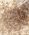 Glass Bugle Beads Bulk 4200 Pcs 2x6mm Champagne Pink Long Tube Seed Beads for Jewelry Making and Crafts
