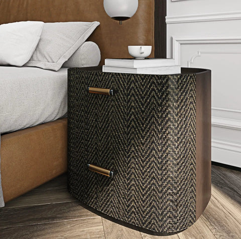 Wooden cabinet with Geometric Grasscloth Black And Gold Peel And Stick Wallpaper Dope Self Adhesive Vinyl Removable 24 by 200 inches