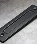 Matte Black Sliding Barn Door Handle Eight Point Six Inch Flush Pull Heavy Duty With Screwdriver And Screws for Cabinets