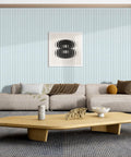 Premium Heavy Duty Soundproof Acoustic Panels 10 Pack White Top Tier Audio Blocking Wall Tiles in modern living room setting.