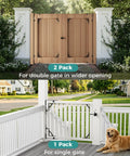 Heavy Duty Anti Sag Outdoor Wood Gate Corner Bracket Kit With One Piece 90 Degree Bent Steel And Diagonal Brace For Strong Easy Install Gate Support Built Tough, 2 pack double gate and 1 pack single gate use