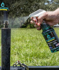 Marine Gear Lubricant And Cleaner For Reels, Boat Motors, Downriggers And Tackle, 16 Oz Trigger Spray in use outdoors