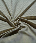 Silk Noil Fabric By The Yard 100 Percent Raw Silk Striped Weave With Luxurious Drape And Soft Hand 55.5 Inch Wide