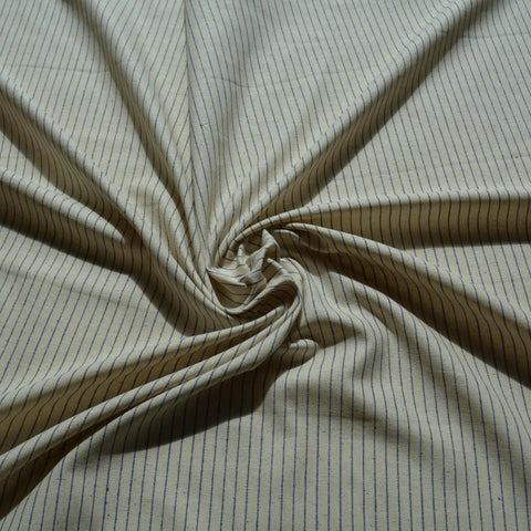 Silk Noil Fabric By The Yard 100 Percent Raw Silk Striped Weave With Luxurious Drape And Soft Hand 55.5 Inch Wide