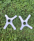 End connectors for Adjustable Dog Agility Cavaletti Jump Set Of 4 For Backyard Training And Rehab on grass