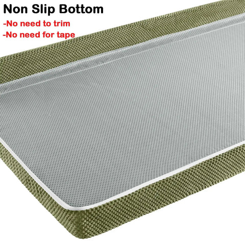 Custom Fit Fireplace Hearth Pad Big Time Ultra Snug Corduroy Baby Proof Buffer Bumper Non Slip with textured bottom