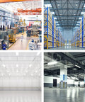 High Bay Light Fixture Mount With 360 Degree PIR Occupancy Sensor installed in various commercial and residential spaces