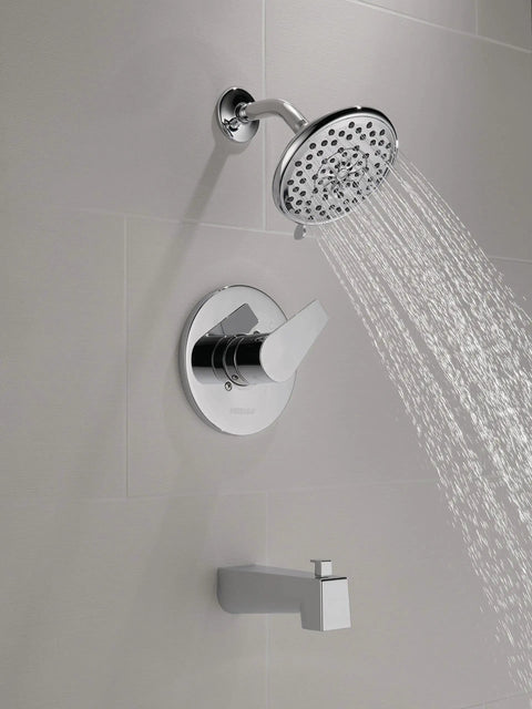 Xander Tub Shower Trim Kit Chrome Finish With Full Body Spray, Massaging Spray, Pause Water Flow, Easy No Fuss Install PTT14419
