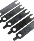 Starter Alignment Shim Kit In Steel Construction With One 1/64 Inch, Two 1/32 Inch, And Two 1/16 Inch Shims for universal fit