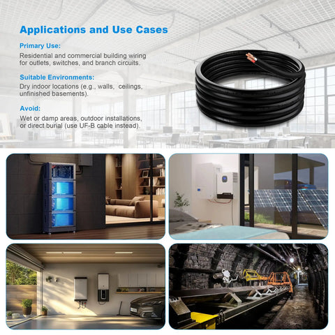 Straight Up 25 Foot 8 3 Nm B Electrical Wire With Ground Crafted From One Hundred Percent Pure Copper Pvc Shield For Indoor Jobs Hot Tubs Ev Chargers No Sweat Setup in various applications.