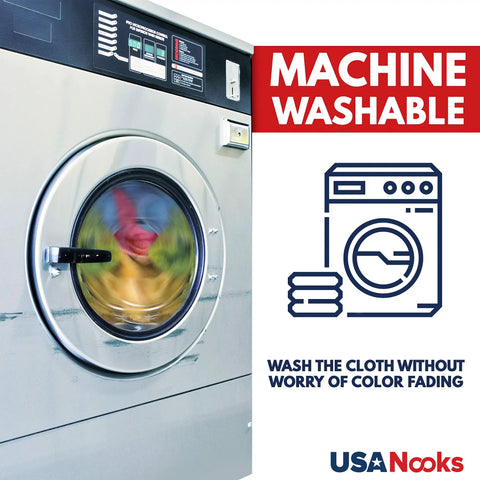 Ultra Absorbent Microfiber Cleaning Cloth 12.5x12.5 Inches, 300 GSM machine washable in laundry