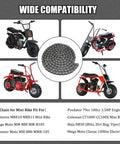 Wide compatibility of 35 Chain For Mini Bike With Chain Breaker 140 Links Fits Coleman CT100U CC100X Baja DB30 Motovox MBX10/11.