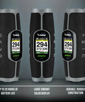 Swami Groove Golf GPS Speaker 2-In-1 Rangefinder with 38,000 Courses, featuring color display and rugged design