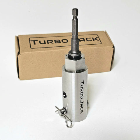 Trailer Jack Drill Adapter Kit For Landing Gear Electric Conversion Drill Powered Jack Crank Tool packaging and adapter