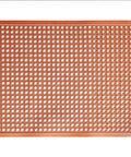 Anti Fatigue Rubber Floor Mat For Workstations And Assembly Lines 36 By 60 Inches Red Commercial Grade With Drainage Holes Grease Resistant