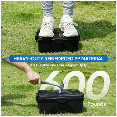 IP54 Splash Proof Outdoor Electrical Box Cover For Power Strips And Holiday Lights, Weatherproof Extension Cord Box withstanding weight