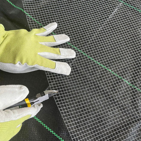 Beefy Heavy Duty Galvanized After Welding Hardware Cloth 23 Gauge 36 Inch Wide 25 Foot Roll One Quarter Inch By One Quarter Inch Mesh