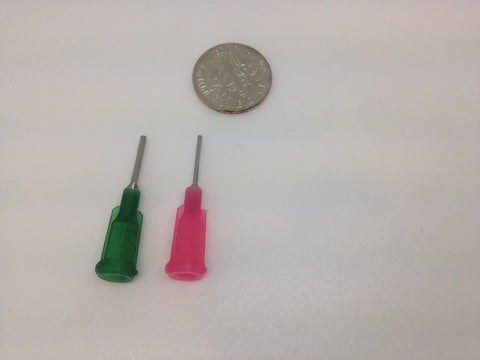 Silver Solder Paste With Flux One Quarter Ounce Syringe Lead Free Cadmium Free Made In USA next to coin and two syringe tips