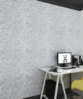 Room with silver glitter peel and stick wallpaper self adhesive vinyl for walls and cabinets no mess easy DIY sparkle contact paper