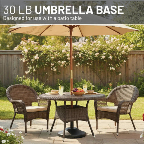 2 inch diameter patio umbrella WESTLAKE 10 Ft Solar LED Cantilever Offset w/ Included 4-Piece Base Weights, Gray rotate with the sun Jetec 2 Inch Patio Table