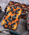 Welder Gift Wrap Bundle With 12 Sheets featuring helmet and tools designs, ideal for welders and DIY crafters, 20 by 28 inches, pre-folded.