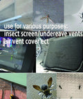 Fine Weave Stainless Steel Wire Mesh Roll 13 By 40 Inch 30 Mesh Food Grade 304 Stainless Steel Air Vent Screen Door Insert