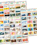 Five Poster Basic Spanish Vocabulary Set With Photos For Classrooms Colorful 12 By 18 Inch Language Learning Posters Display