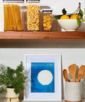 Keep It Fresh With Airtight Pop Containers, 4.4 Qt Capacity filled with pasta on kitchen shelf