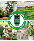 All In One Plant Moisture Light And PH Meter For Gardening And Farming, No Fuss Easy To Read Dial Soil Test Kit for indoor and outdoor.