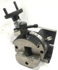 4 Inch Milling Indexing Rotary Table 100 Mm Precision Horizontal And Vertical Setup With Tailstock M6 Clamp Kit And Round Vise