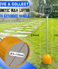 Long Reach Magnetic Pickup Tool With Quick Release 29 Inch Bulk Lifter for nails screws bolts and scrap metal yard pull