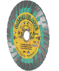 Gator Blade Supreme 7 Inch Diamond Saw Blade For Masonry Concrete Stone Granite Wet Or Dry With Continuous Rim Turbo Segments